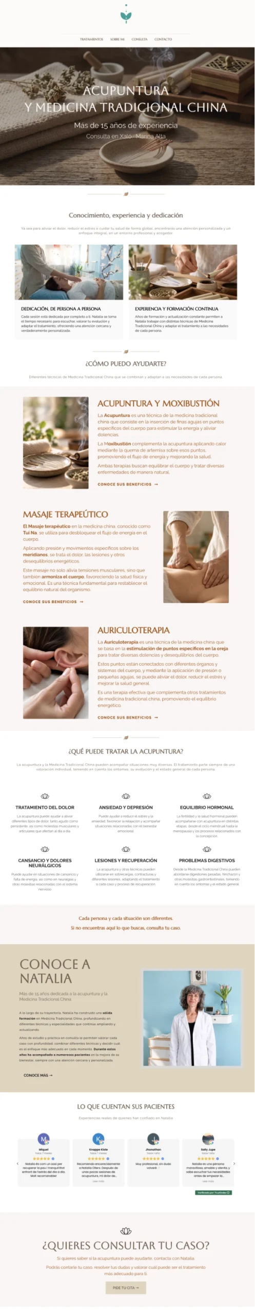 Acupuntura marina alta